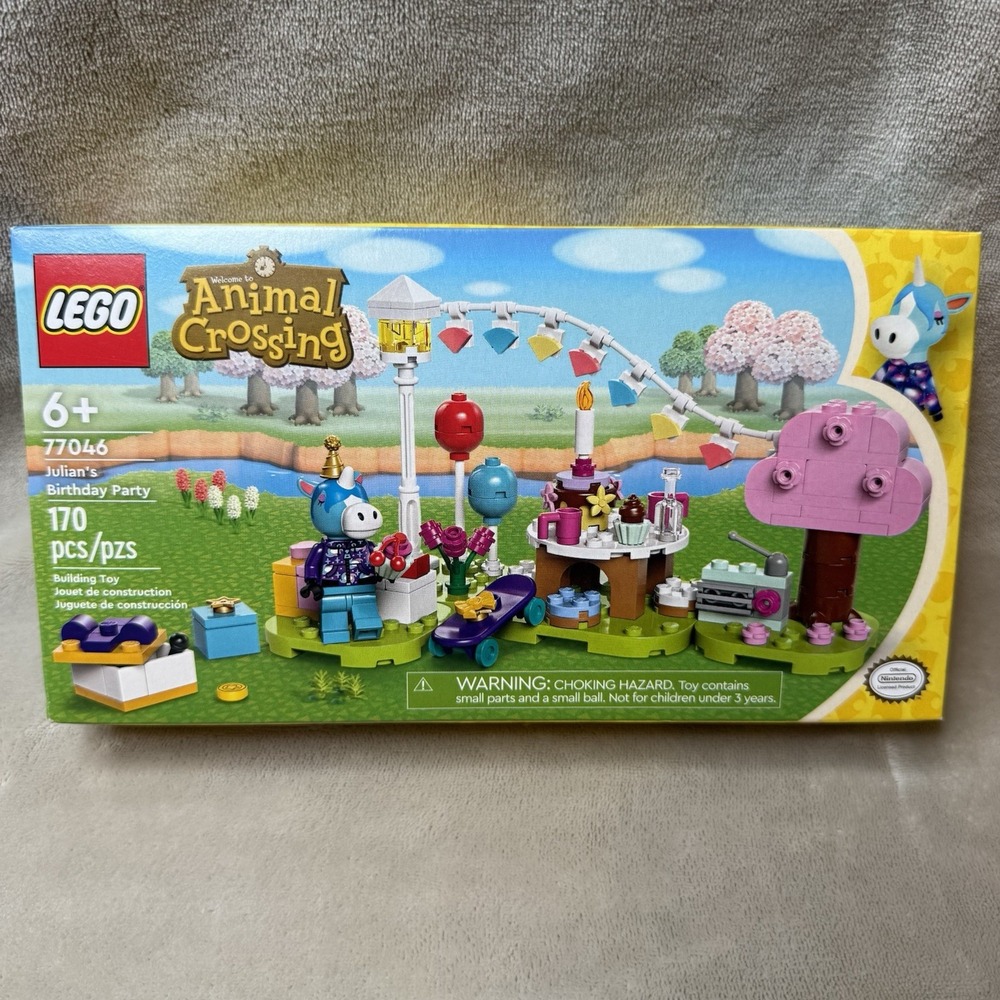 LEGO Animal Crossing Julian Birthday Party 77046 (New Sealed)